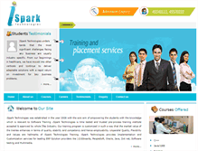 Tablet Screenshot of isparktechnologies.com